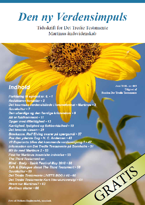 Den ny Verdensimpuls nr. 1 2018