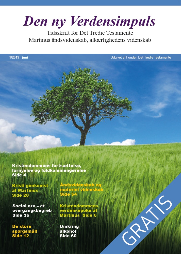 Den ny Verdensimpuls nr. 1 2019